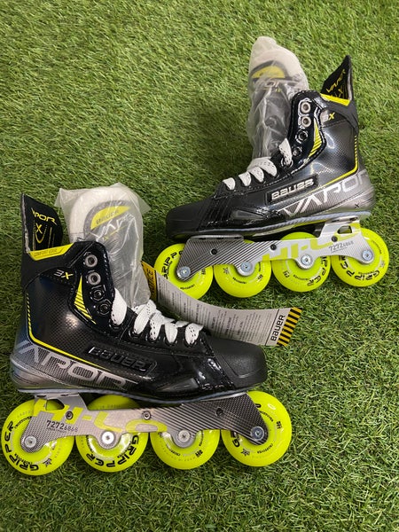 Junior Bauer Vapor 3X Inline Skates Size 4 Fit 2 (New)