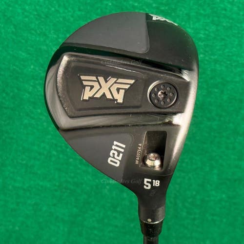 PXG 0211 18 Fairway 5 Wood TPT Golf Unmarked Graphite Stiff w/HC *DENT*