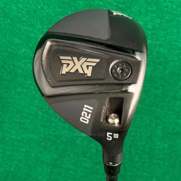 PXG 0211 18 Fairway 5 Wood TPT Golf Unmarked Graphite Stiff w/HC *DENT*