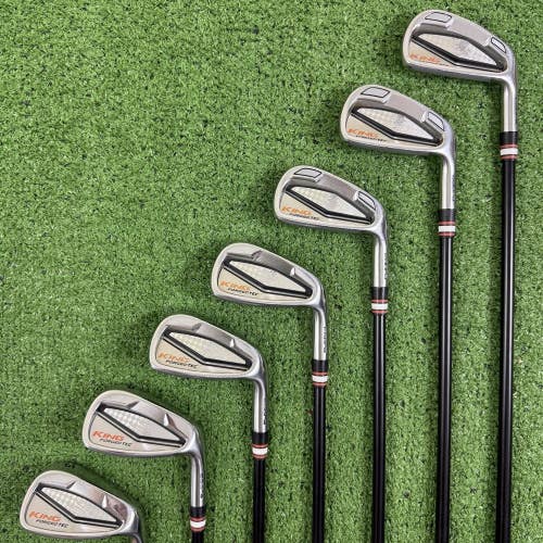 Cobra King Forged Tec 2015 Iron Set 5-PW GW Project X LZ 5.5 Regular Flex +1/2