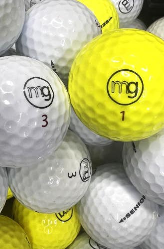 12 Near Mint AAAA MG Tour/ Senior Used Golf Balls