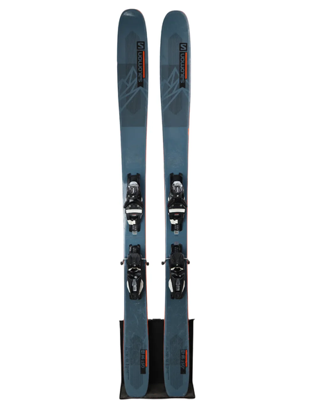 Used 2022 Salomon QST 98 Skis with Look NX 12 Bindings