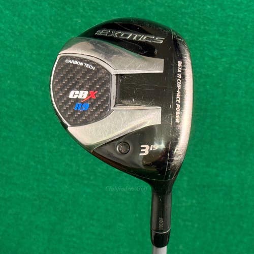 Tour Edge Exotics CBX 119 15 Fairway 3 Wood Fujikura Pro 2.0 6-R Regular
