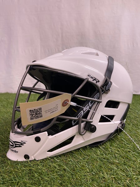 White Cascade CS-R Youth Helmet (Used)