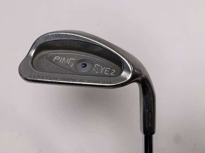 Ping Eye 2 Pitching Wedge PW Blue Dot 1* Up Karsten ZZ-Lite Wedge Steel Mens RH