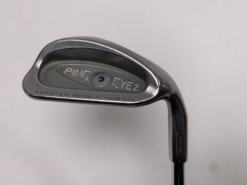 Ping Eye 2 Pitching Wedge PW Blue Dot 1* Up Karsten ZZ-Lite Wedge Steel Mens RH