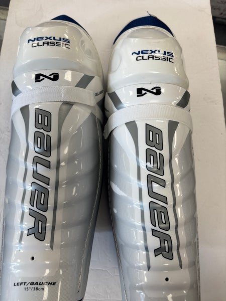 Senior Bauer Nexus Classic 15" Shin Pads (Used)