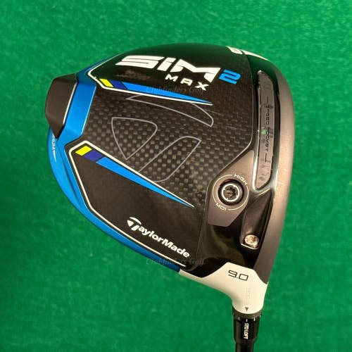 TaylorMade SIM 2 MAX 9 Driver Fujikura Air Speeder 45 Graphite Regular w/ HC