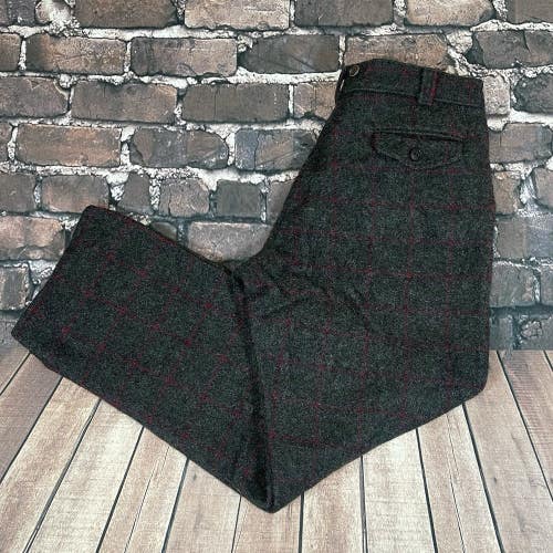 Vintage Codet Wool Malone Men's Heavyweight Hunting Pants 34x30 Canada Model 210