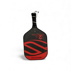 Used VANGUARD S2 CARBON PICKELBALL PADDLE Pickleball Racquet Black 11443-S000200316