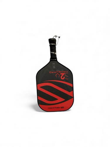 Used VANGUARD S2 CARBON PICKELBALL PADDLE Pickleball Racquet Black 11443-S000200316