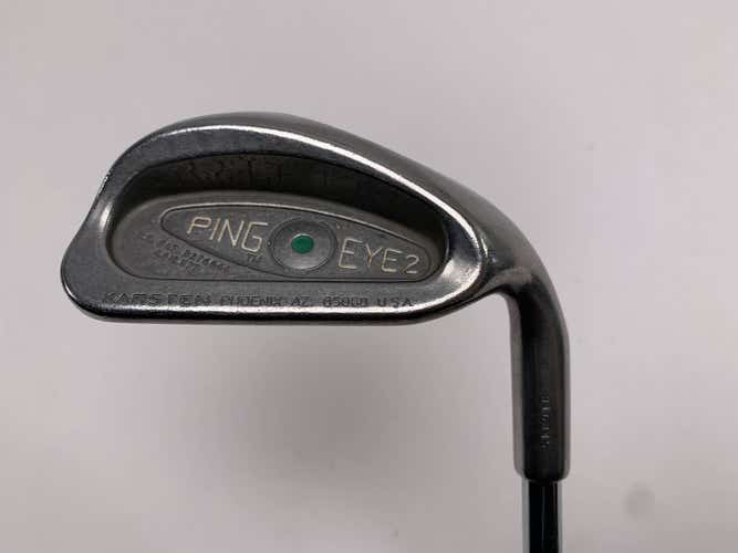 Ping Eye 2 Pitching Wedge PW Green Dot 2* Up Karsten ZZ-Lite Wedge Steel Mens RH