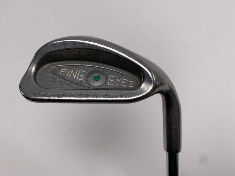 Ping Eye 2 Pitching Wedge PW Green Dot 2* Up Karsten ZZ-Lite Wedge Steel Mens RH