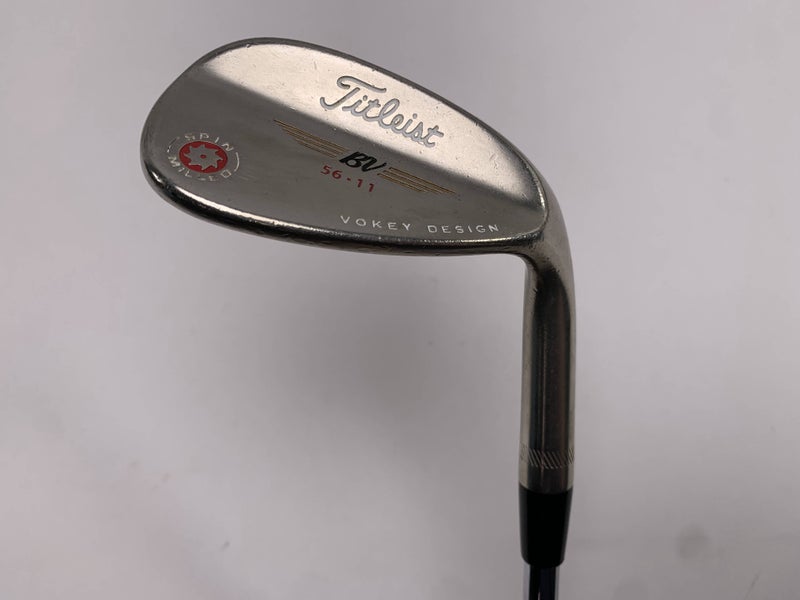 Titleist Vokey Spin Milled Black 2009 Sand Wedge SW 56* 11 Wedge Steel Mens RH