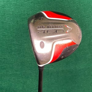 LH Callaway Golf Big Bertha 460 10 Driver Aldila NVS 55 Graphite Stiff