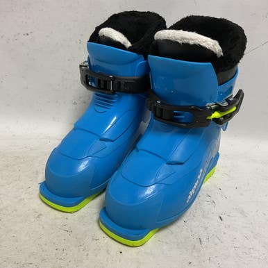Used Alpina AJ1 MAX Boys DH Ski Boot Royal Blue 190 MP - Y12 11855-S000195392