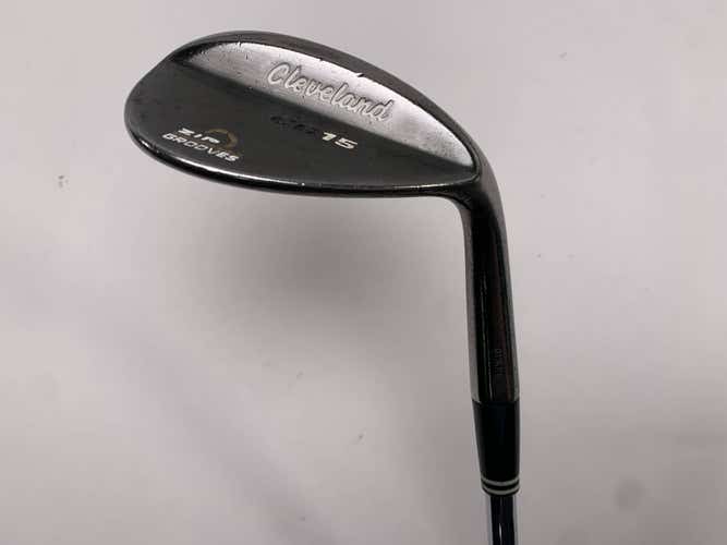 Cleveland CG15 Satin Chrome Lob Wedge LW 60* 12 Bounce Wedge Steel Mens RH