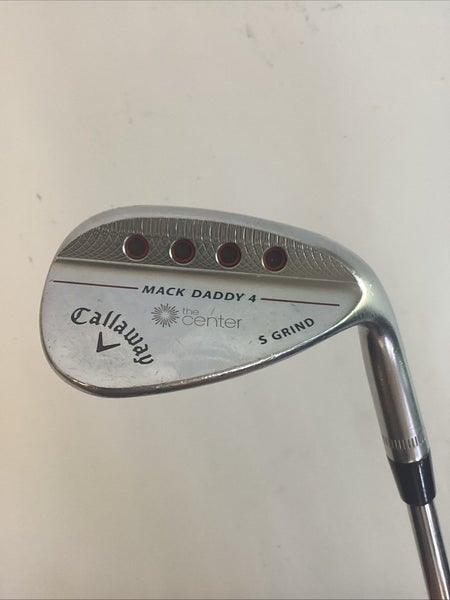 Callaway Mack Daddy 4 S-Grind SW 56* Sand Wedge With S200 Tour Issue Stiff Steel