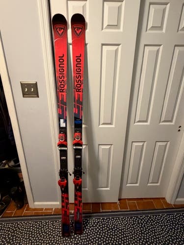 2025 Rossignol Hero Athlete GS Skis With Bindings  185 CM (Used)