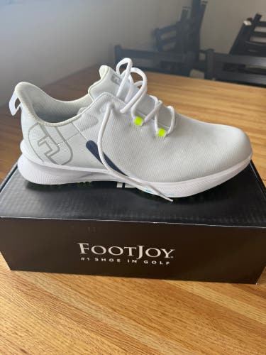 Men's Size M 10.0 (W 11.0) Footjoy FJ Fuel Golf Shoes (New)