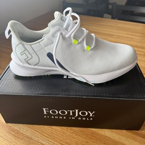 Men's Size M 10.5 (W 11.5) Footjoy FJ Fuel Golf Shoes (New)