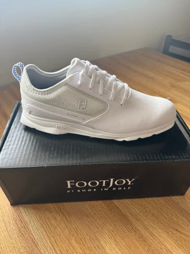 Men's Size M 9.5 (W 10.5) Footjoy Superlites XP Golf Shoes (New)