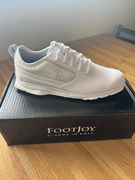 Men's Size M 9.5 (W 10.5) Footjoy Superlites XP Golf Shoes (New)