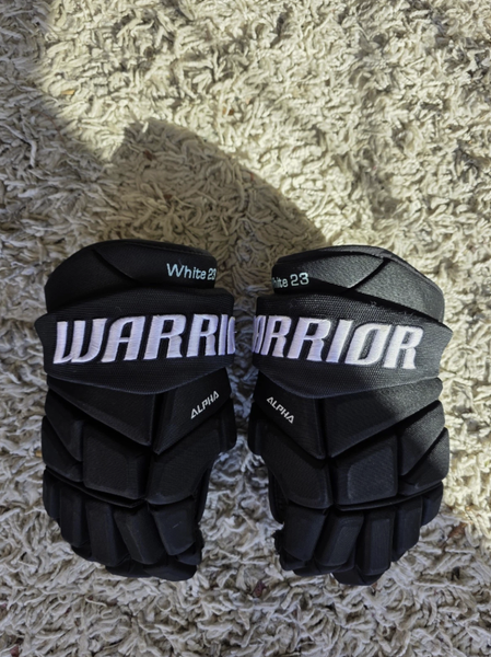 Warrior Alpha Pro Gloves 14" Pro Stock (Used) Columbus River Dragons