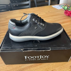 Men's Size M 9.0 (W 10.0) Footjoy Traditions Golf Shoes (New)