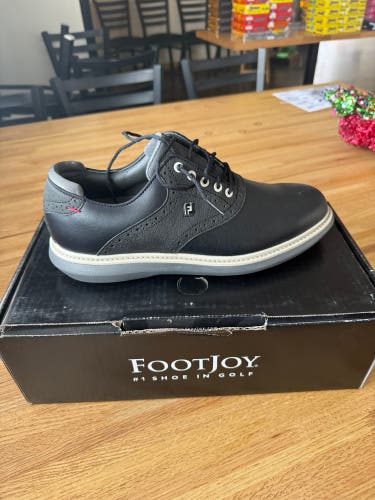Men's Size M 9.0 (W 10.0) Footjoy Traditions Golf Shoes (New)