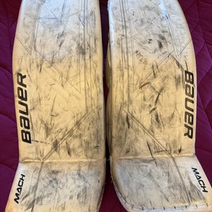 Medium 2023 Bauer Supreme Mach Goalie Leg Pads (Used)