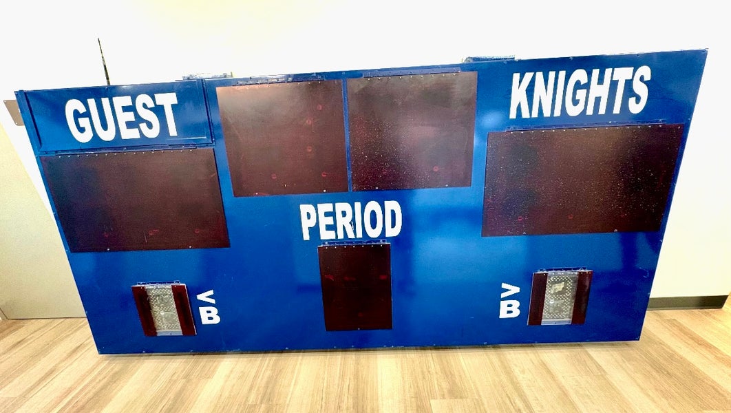 (Used) Basketball and Volleyball Indoor Scoreboard