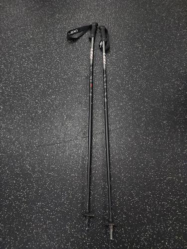 Used QNTM Mens DH Ski Pole Black And Grey 125 cm / 50 in 11849-S000034136
