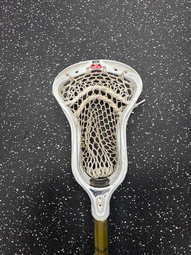 Used STX SURGEON X CRUX 300 Men Atk/Mid Complete Stick White 11849-S000034131