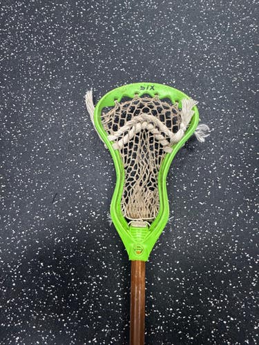 Used STX SUPERPOWER X WARRIOR Men Atk/Mid Complete Stick Kelly green 11849-S000034132