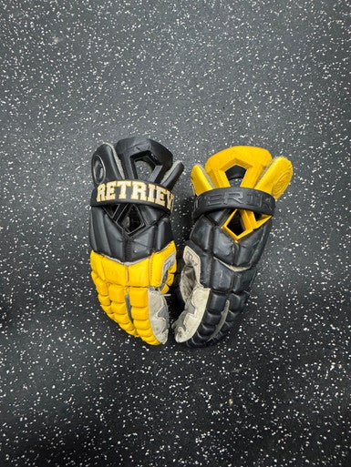 Used Maverik MAX UMBC Lacrosse Gloves Mens Black 13" 11849-S000034130
