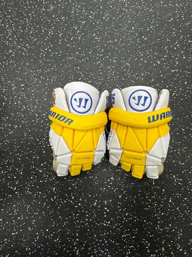 Used Warrior EVO CRABS Lacrosse Gloves Mens White SM 11849-S000034122