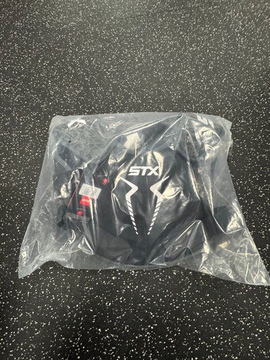 New STX STALLION 75 Lacrosse Shoulder Pads Black MD 11849-S000034112