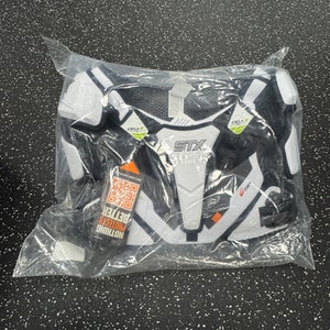 Used STX CELL VI Lacrosse Shoulder Pads White XL 11849-S000034116