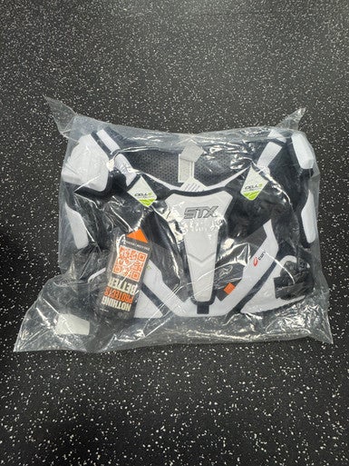 Used STX CELL VI Lacrosse Shoulder Pads White XL 11849-S000034116
