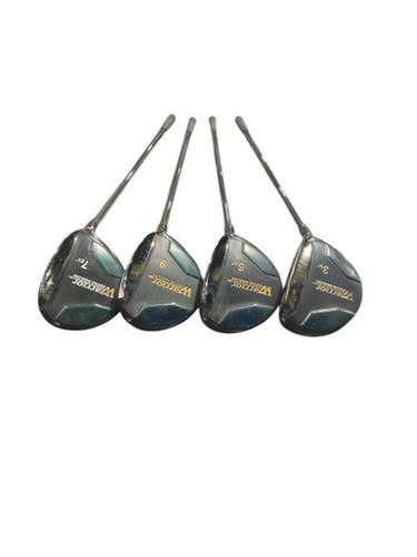 Used Warrior WARRIOR WOOD SET Mens Package Set RH Green 4 Piece 11834-S000043357