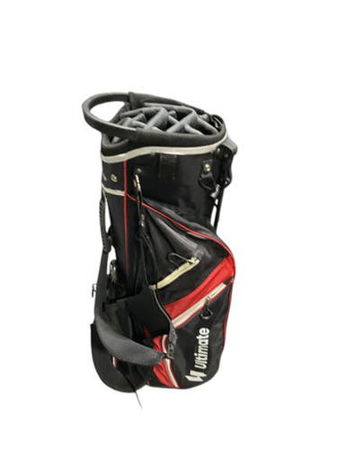 Used ULTIMATE STAND BAG Mens Stand Bag Black 11834-S000043336