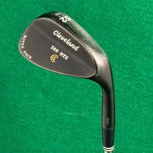 Cleveland 588 RTX Rotex Face Black 52-10 52 Gap Wedge Dynamic Gold Wedge Flex