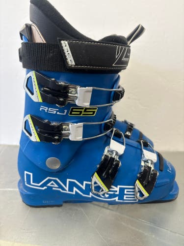 Mondo 22 & 22.5 Kid's Lange RSJ 65 Ski Boots (Used)