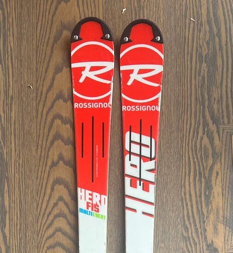 Rossignol Hero Jr Multi Event 139 cm Skis Without Bindings (Used)