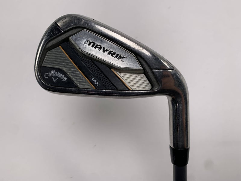 Callaway Mavrik Max Single 6 Iron Project X Catalyst 5.5 65g Regular Mens RH