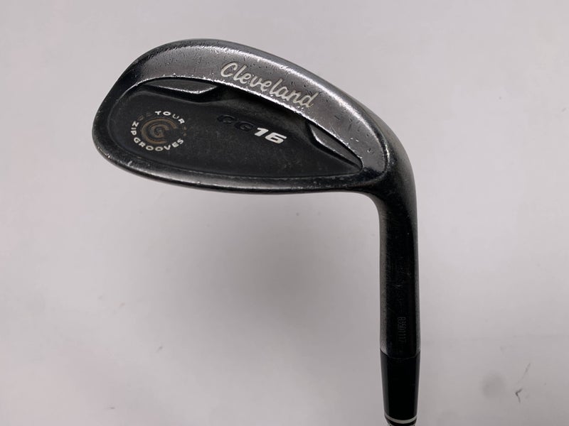Cleveland CG16 Black Zip Groove Sand Wedge SW 56* 14 Traction Mens RH +1.5"