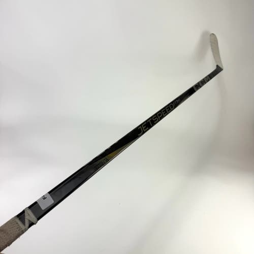 Used Left Black CCM Jetspeed FT7 Pro | 80 Flex P28M Curve Grip | F407