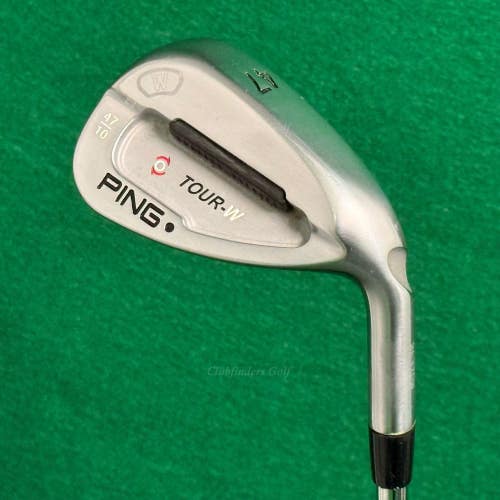 Ping Tour-W Brushed Silver Black Dot 47-10 47 Pitching Wedge Ping AWT Stiff