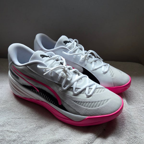 Puma All-Pro "Poison Pink" Basketball Athletic Shoes - Men's Size 15 (NEW IN BOX)